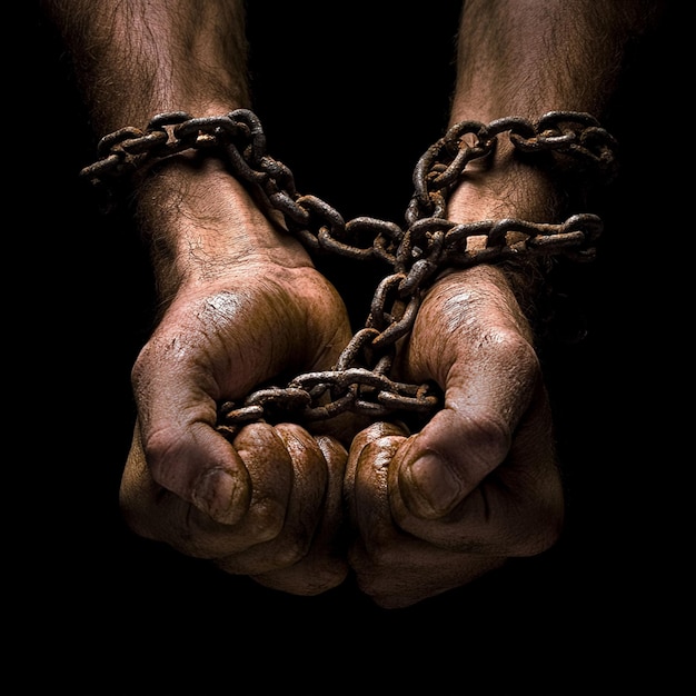 Bound submissive serving a CashMaster