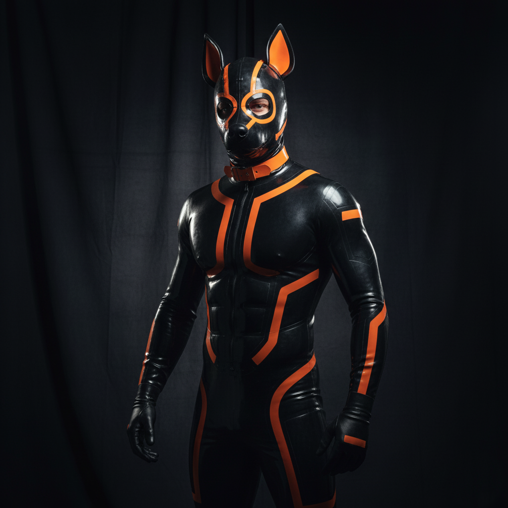 Kinky Pup Play Scene